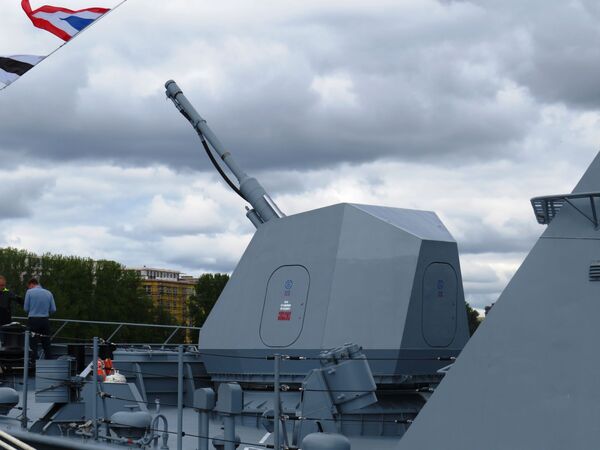 IMDS-2019: nhóm các nhà báo được mời lên các tàu chiến thuộc Hạm đội Baltic - Sputnik Việt Nam