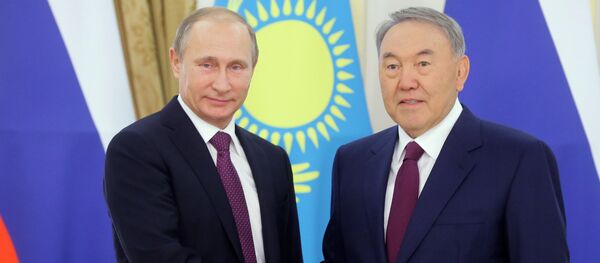 Визит президента РФ В.Путина в Казахстан Визит президента РФ В.Путина в Казахстан - Sputnik Việt Nam