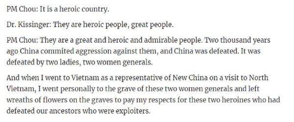 Việt Nam là dân tộc vĩ đại, Kissinger và Chu Ân Lai thừa nhận Việt Nam là dân tộc vĩ đại, Kissinger và Chu Ân Lai thừa nhận - Sputnik Việt Nam