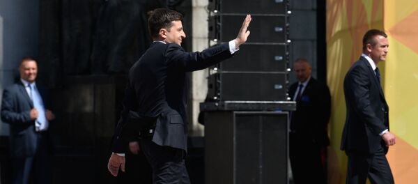 Tổng thống Ukraina Vladimir Zelensky  - Sputnik Việt Nam