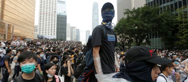 Сuộc biểu tình ở Hồng Kông - Sputnik Việt Nam