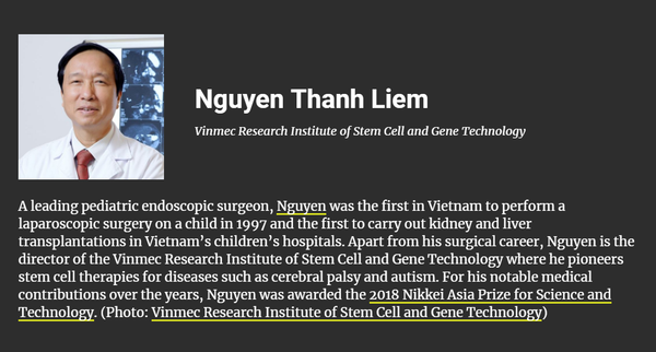 Danh sách Top 100 nhà khoa học hàng đầu châu Á năm nay có 2 người Việt - Sputnik Việt Nam