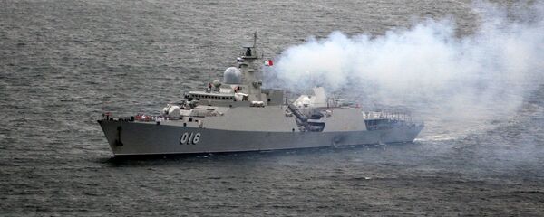 Tàu khu trục Quang Trung của Lực lượng Hải quân Việt Nam đã đến Vladivostok Tàu khu trục Quang Trung của Lực lượng Hải quân Việt Nam đã đến Vladivostok - Sputnik Việt Nam