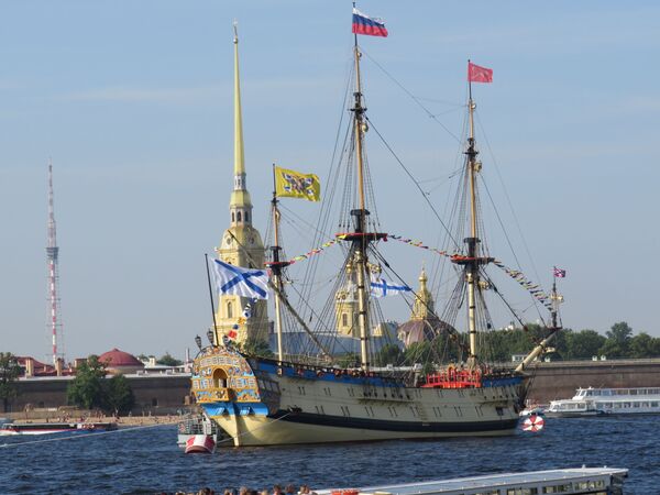 Ngày Hải quân Nga: các đối tác nối nhau trong đội hình - Sputnik Việt Nam