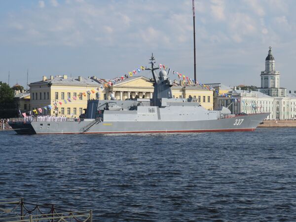 Ngày Hải quân Nga: các đối tác nối nhau trong đội hình - Sputnik Việt Nam