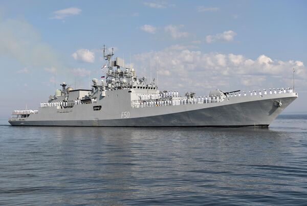 Ngày Hải quân Nga: các đối tác nối nhau trong đội hình - Sputnik Việt Nam