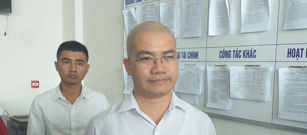  Ông Nguyễn Thái Luyện tại trụ sở Sở Thông tin Truyền thông tỉnh Bà Rịa-Vũng Tàu.  - Sputnik Việt Nam