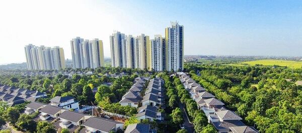 Toàn cảnh khu đô thị Ecopark - Sputnik Việt Nam