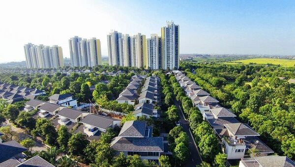 Toàn cảnh khu đô thị Ecopark - Sputnik Việt Nam