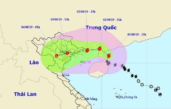Bão số 3 có hướng khó lường Bão số 3 có hướng khó lường - Sputnik Việt Nam