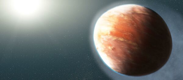 Hành tinh hình quả trứng WASP-121b. Hành tinh hình quả trứng WASP-121b. - Sputnik Việt Nam