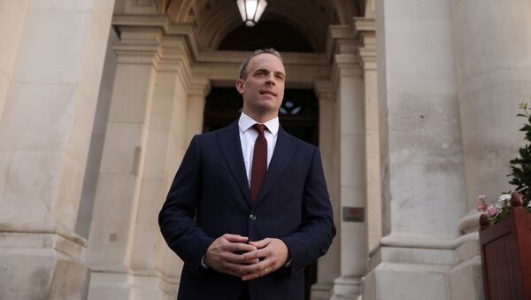 Ngoại trưởng Anh Dominic Raab - Sputnik Việt Nam