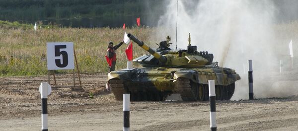  Đội lái tăng Việt Nam tại Alabino. Ngày 6 tháng 8 - Sputnik Việt Nam