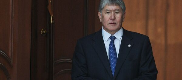 Tổng thống Kyrgyzstan Almazbek Atambayev. - Sputnik Việt Nam