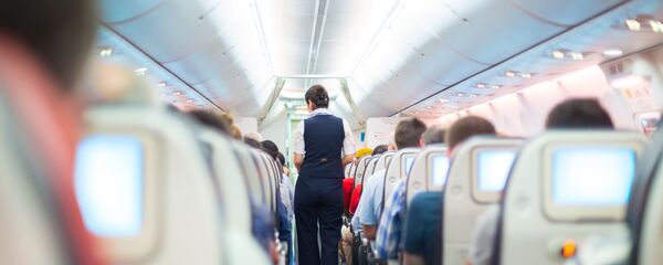 Nữ tiếp viên trên máy bay - Sputnik Việt Nam