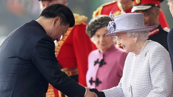 Tập Cận Bình và Elizabeth II - Sputnik Việt Nam