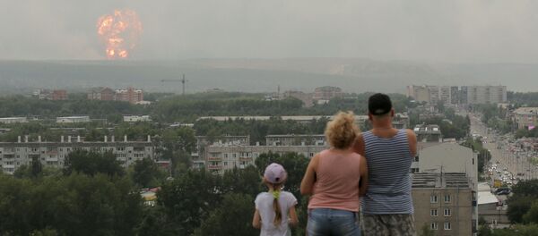 Vụ nổ tại thao trường quân sự ở Nga - Sputnik Việt Nam