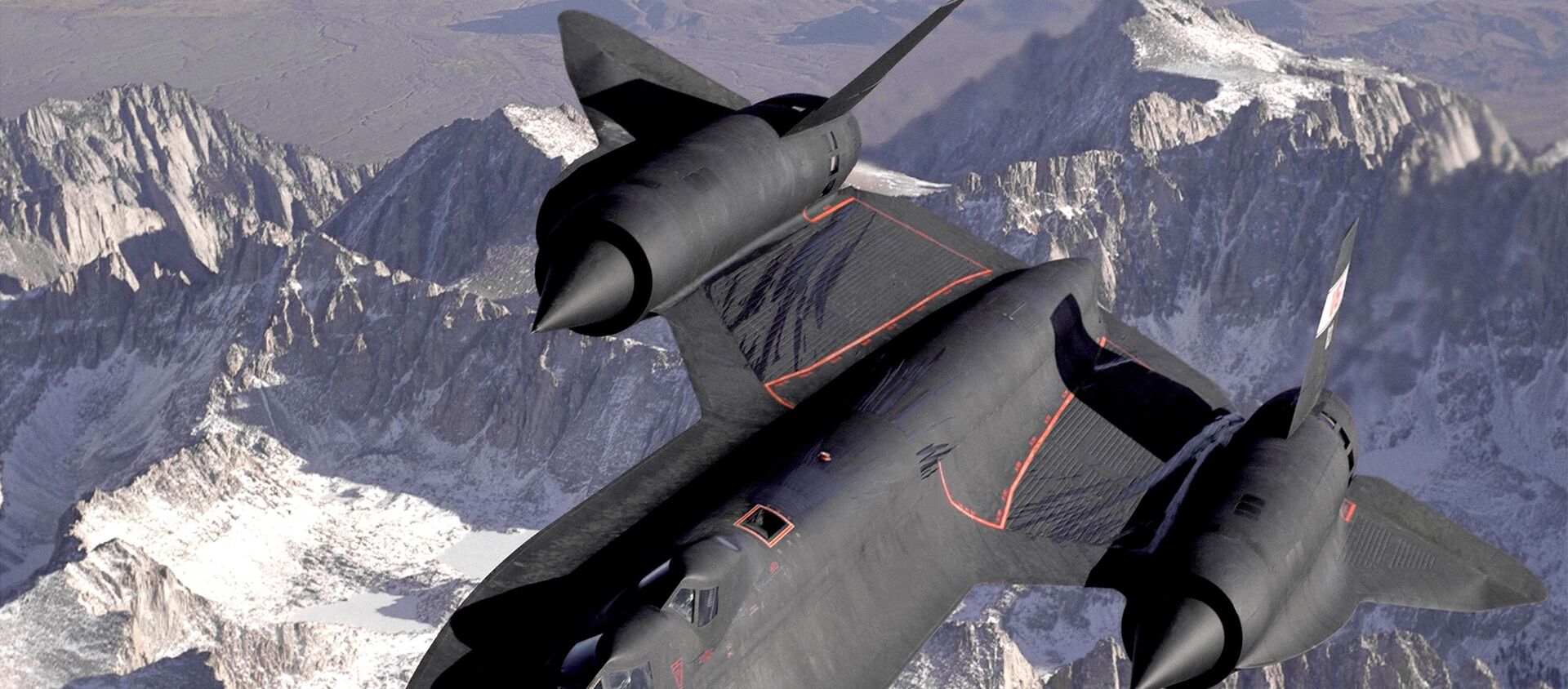 Máy bay trinh sát siêu thanh Lockheed SR-71 Blackbird. - Sputnik Việt Nam, 1920, 16.06.2021