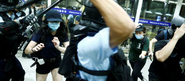Biểu tình Hồng Kông - Sputnik Việt Nam