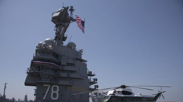 Tàu sân bay Mỹ USS Gerald R. Ford - Sputnik Việt Nam
