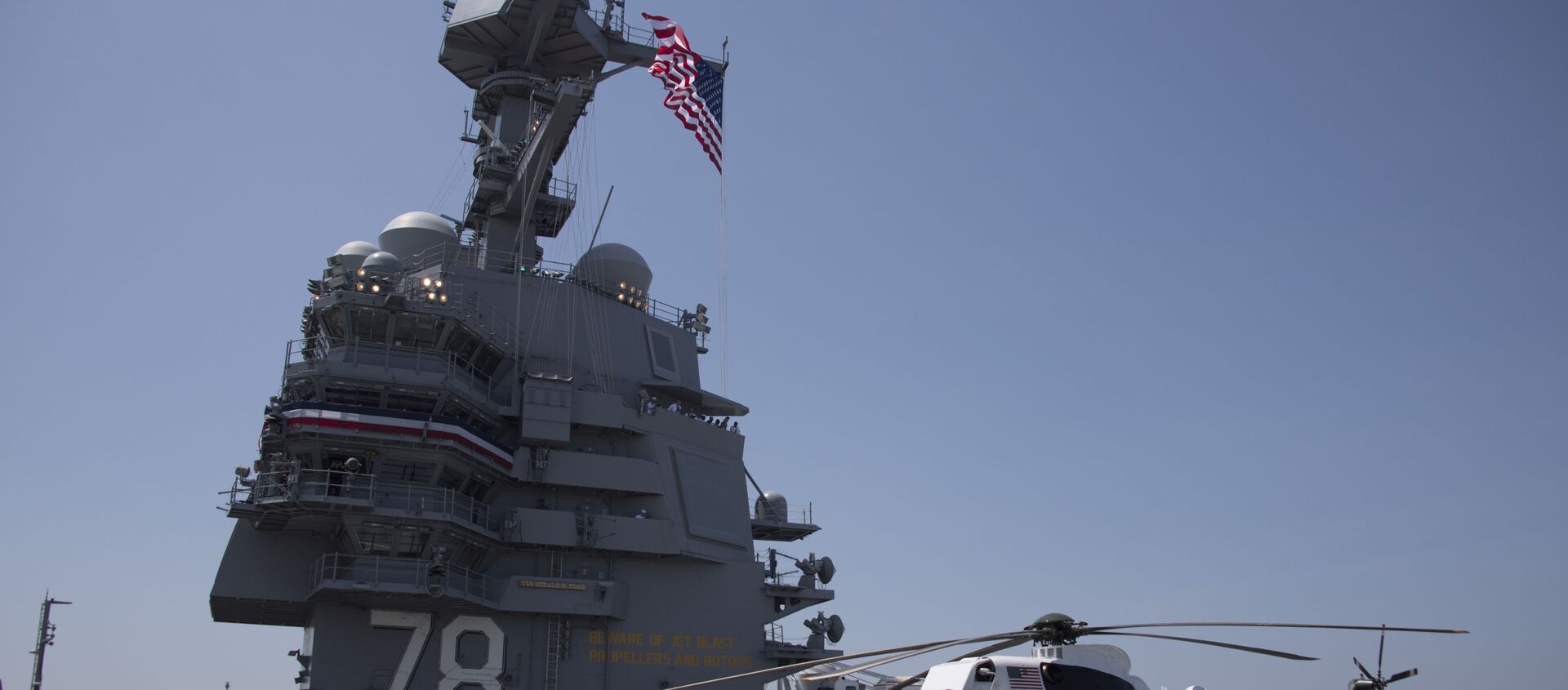 Tàu sân bay Mỹ USS Gerald R. Ford - Sputnik Việt Nam, 1920, 21.07.2020