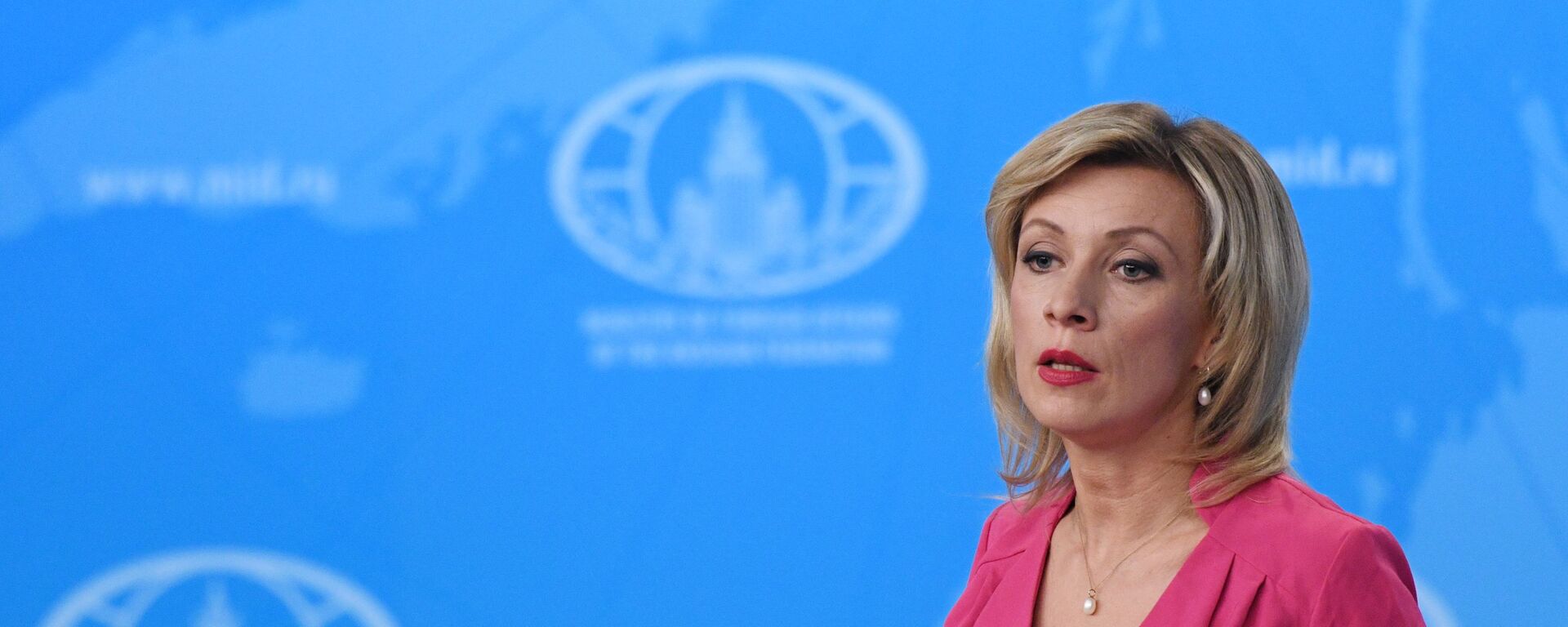 Bà Maria Zakharova đại diện chính thức của Bộ Ngoại giao Nga  - Sputnik Việt Nam, 1920, 14.04.2022