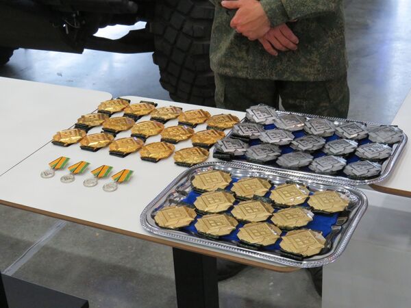 «Army-2019»: Trao giải cho những người chiến thắng ở bảng 2 của «Tank Biathlon -2019» - Sputnik Việt Nam