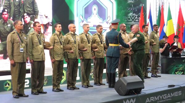 «Army-2019»: Trao giải cho những người chiến thắng ở bảng 2 của «Tank Biathlon -2019» - Sputnik Việt Nam