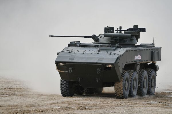 Nữ hoàng bộ binh. BMP-3 không hề hấn gì trước đạn pháo, tên lửa đối của phương Nữ hoàng bộ binh. BMP-3 không hề hấn gì trước đạn pháo, tên lửa đối của phương - Sputnik Việt Nam