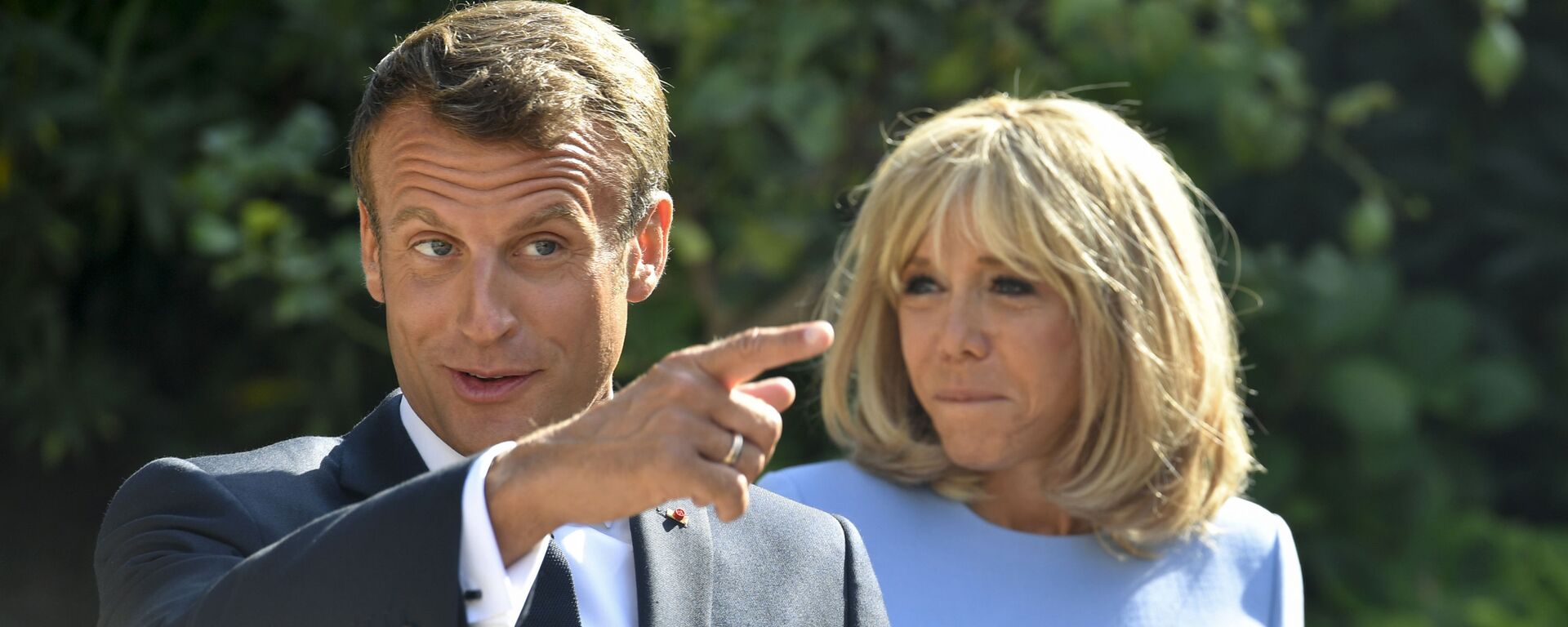 Emmanuel Macron và Brigitte Macron - Sputnik Việt Nam, 1920, 20.12.2021