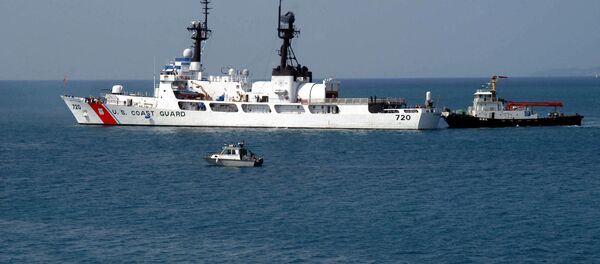 Tàu USCGC Sherman (WHEC-720) tham gia tập quân sự SEACAT Tàu USCGC Sherman (WHEC-720) tham gia tập quân sự SEACAT - Sputnik Việt Nam