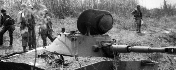 Xe tăng PT-76 tại Việt Nam - Sputnik Việt Nam