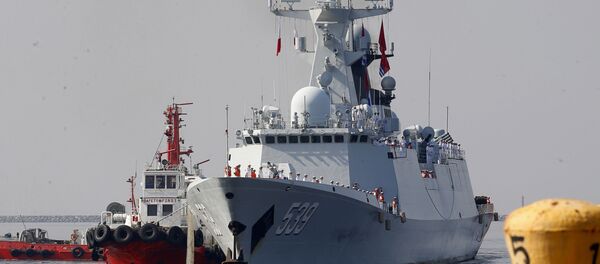 Tàu khu trục 054A Wuhu tại cảnh Manila Tàu khu trục 054A Wuhu tại cảnh Manila - Sputnik Việt Nam