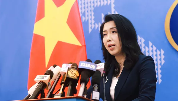 Người phát ngôn Bộ Ngoại giao Lê Thị Thu Hằng thông báo một số hoạt động đối ngoại.