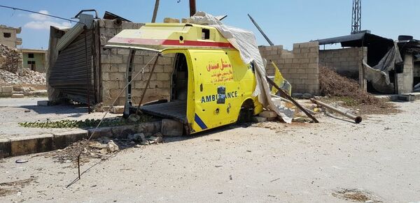 Phóng viên Sputnik là nhà báo đầu tiên đến thăm thành phố mới được giải phóng ở Idlib - Sputnik Việt Nam