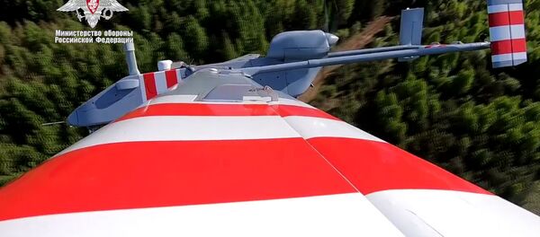 Bộ Quốc phòng Nga công bố chuyến bay đầu tiên của UAV trinh sát «Forpost-R» - Sputnik Việt Nam
