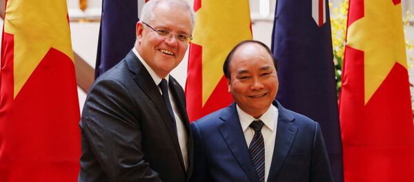 Thủ tướng Nguyễn Xuân Phúc và Thủ tướng Australia Scott Morrison Thủ tướng Nguyễn Xuân Phúc và Thủ tướng Australia Scott Morrison - Sputnik Việt Nam
