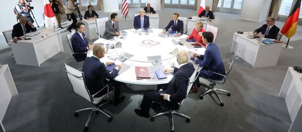 Lãnh đạo các nước thành viên tham gia Hội nghị thượng đỉnh G7 ở Biarritz - Sputnik Việt Nam