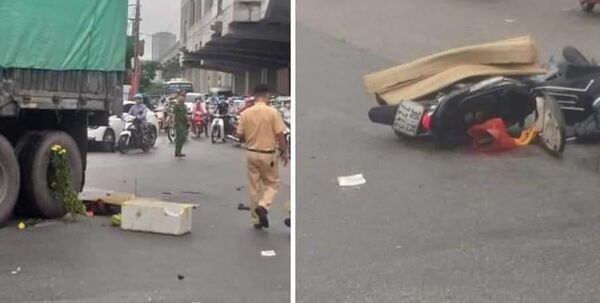 Hà Nội: Cú va chạm manh khiến cô gái trẻ điều khiển xe máy tử vong tại chỗ - Sputnik Việt Nam