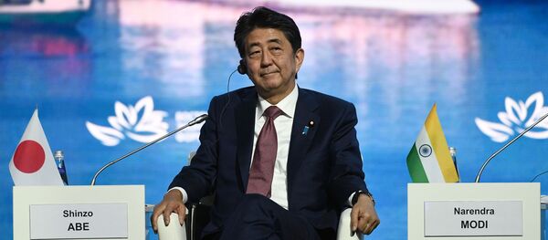 Thủ tướng Nhật Bản Shinzo Abe tham gia Diễn đàn kinh tế Đông - 2019  - Sputnik Việt Nam
