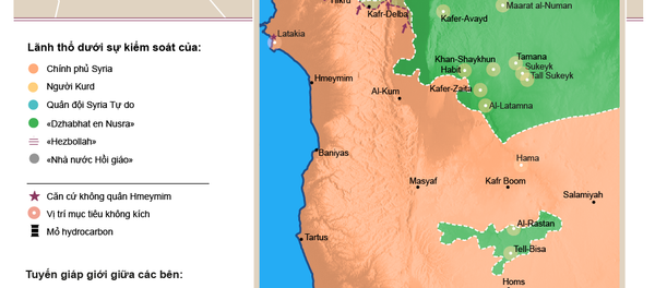 Các cuộc không kích của Nga nhằm vào vị trí chiến binh Nhà nước Hồi giáo (IS) ở Syria - Sputnik Việt Nam