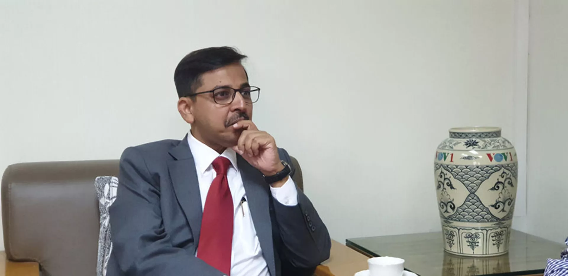 Tân đại sứ Cộng hòa Ấn Độ tại Việt Nam Pranay Verma. Tân đại sứ Cộng hòa Ấn Độ tại Việt Nam Pranay Verma. - Sputnik Việt Nam, 1920, 17.03.2022