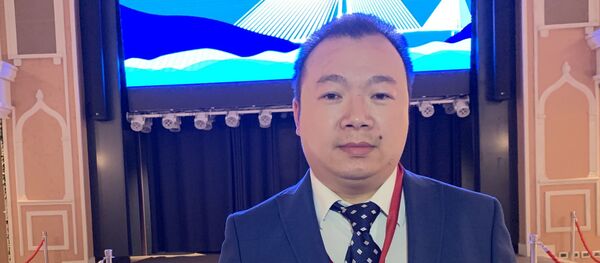 Ông Nguyễn Hồng Thành, Lãnh sự Kinh tế-Thương mại, Trưởng CN Thương vụ Viễn Đông thuộc Tổng LSQ Việt Nam tại Viễn Đông Nga. Ông Nguyễn Hồng Thành, Lãnh sự Kinh tế-Thương mại, Trưởng CN Thương vụ Viễn Đông thuộc Tổng LSQ Việt Nam tại Viễn Đông Nga. - Sputnik Việt Nam