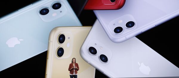 Giới thiệu về iPhone 11 mới ở California Giới thiệu về iPhone 11 mới ở California - Sputnik Việt Nam