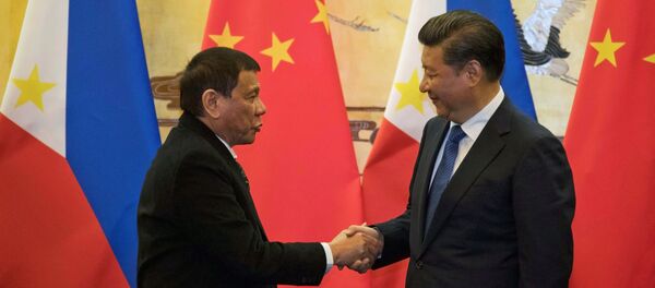 Rodrigo Duterte và Tập Cận Bình - Sputnik Việt Nam