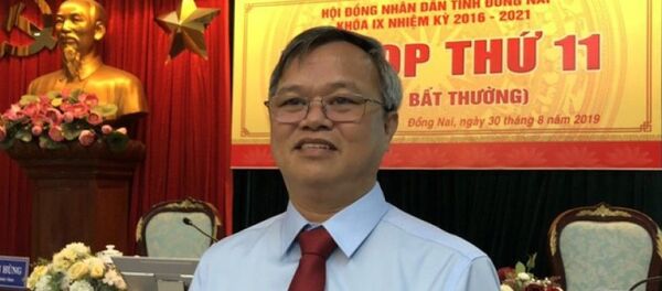 Ông Cao Tiến Dũng, tân Chủ tịch UBND tỉnh Đồng Nai Ông Cao Tiến Dũng, tân Chủ tịch UBND tỉnh Đồng Nai - Sputnik Việt Nam