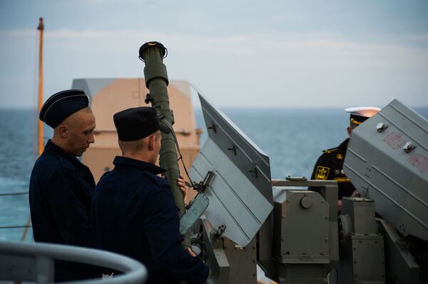 Hải quân Nga: Buyan-M và Kalibr - cặp đôi hiệu quả - Sputnik Việt Nam