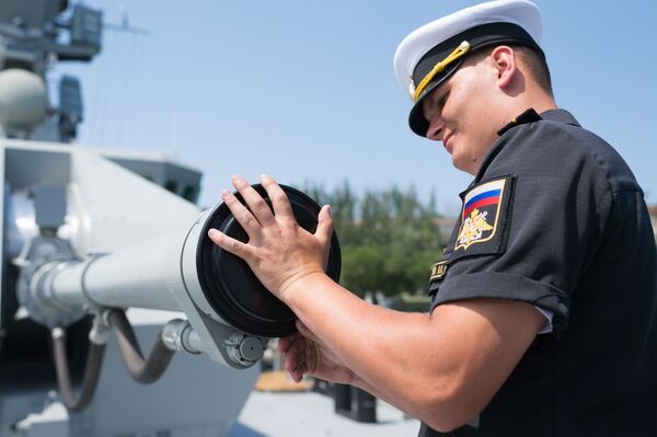 Hải quân Nga: Buyan-M và Kalibr - cặp đôi hiệu quả - Sputnik Việt Nam