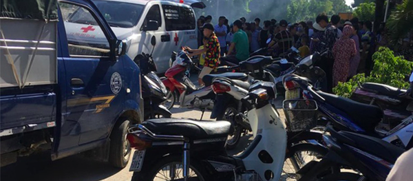 Vụ án mạng xảy ra ở Thái Bình. - Sputnik Việt Nam