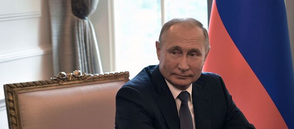 Tổng thống Nga Vladimir Putin tại Thổ Nhĩ Kỳ  - Sputnik Việt Nam